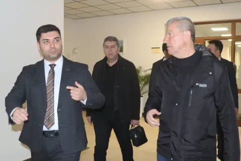 Türkiyə Ali Məhkəməsinin nümayəndə heyəti Xankəndidə bərpa işləri ilə tanış olub - FOTOLAR