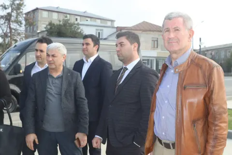 Türkiyə Ali Məhkəməsinin nümayəndə heyəti Xankəndidə bərpa işləri ilə tanış olub - FOTOLAR