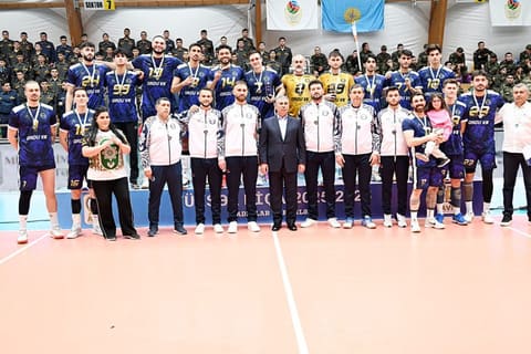 “Ordu” komandası voleybol üzrə Yüksək Liqada ikinci yeri tutub