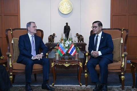 Azərbaycan və Tailand XİN rəhbərlərinin Banqkokda görüşü keçirilib - YENİLƏNİB