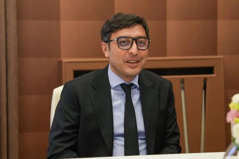 Fərid Qayıbov Türkiyənin Gənclər və İdman Nazirliyinin nümayəndə heyəti ilə görüşüb