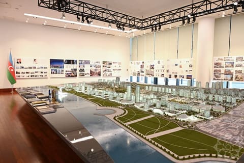 Latviya Prezidenti Edqars Rinkeviçs “Bakı Ağ Şəhər”də olub