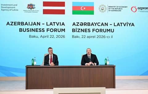 Bakıda Azərbaycan-Latviya biznes-forumu keçirilib - YENİLƏNİB