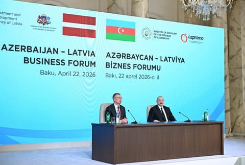 Bakıda Azərbaycan-Latviya biznes-forumu keçirilib - YENİLƏNİB