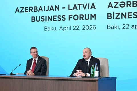 Bakıda Azərbaycan-Latviya biznes-forumu keçirilib - YENİLƏNİB