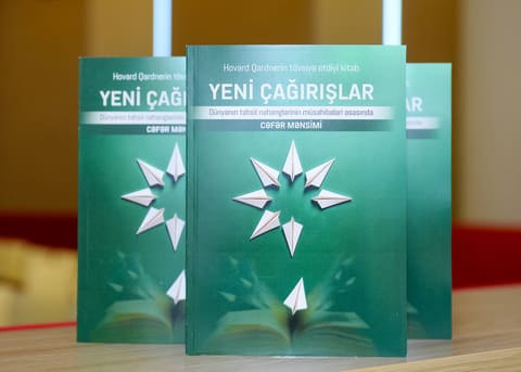 Qlobal təhsil təcrübələrini birləşdirən “Yeni çağırışlar” kitabı təqdim edilib