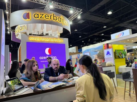 Azərbaycanın turizm potensialı Almatıda nümayiş etdirilir