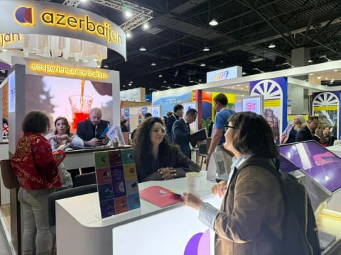 Azərbaycanın turizm potensialı Almatıda nümayiş etdirilir