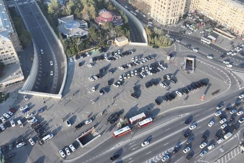 Bakıda Atatürk və Antena parkları birləşdirilir, yeni piyada zonası yaradılacaq - FOTOLAR