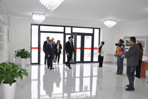 Elm və təhsil nazirinin müavini Şamaxıda müəllim və valideynlərlə görüşüb