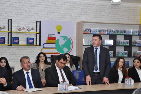 Elm və təhsil nazirinin müavini Şamaxıda müəllim və valideynlərlə görüşüb