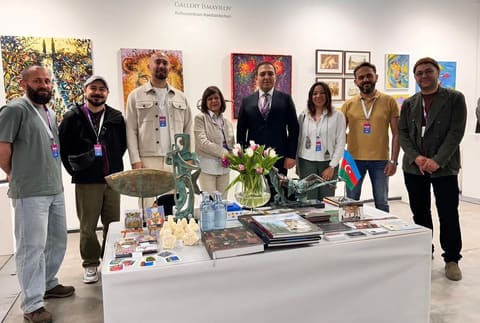 Discovery Art Fair sərgisində Azərbaycan uğurla təmsil olunur - FOTOLAR