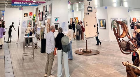 Discovery Art Fair sərgisində Azərbaycan uğurla təmsil olunur - FOTOLAR