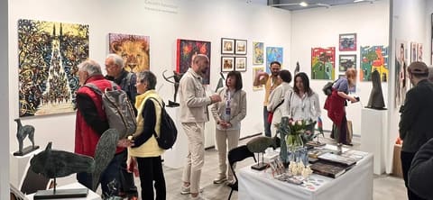 Discovery Art Fair sərgisində Azərbaycan uğurla təmsil olunur - FOTOLAR