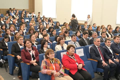 Xankəndidə I Qarabağ Təhsil Forumu öz işinə başlayıb - FOTOLAR