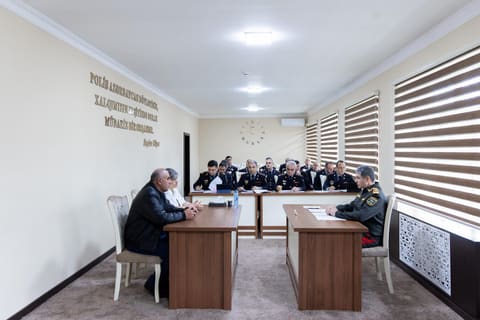 Nazir Vilayət Eyvazov Göyçayda növbəti vətəndaş qəbulu və sıra baxışı keçirib
