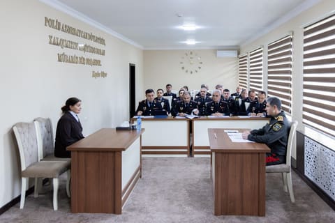 Nazir Vilayət Eyvazov Göyçayda növbəti vətəndaş qəbulu və sıra baxışı keçirib