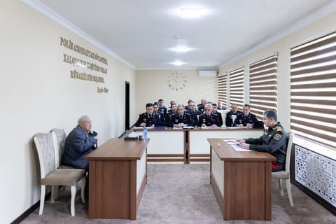 Nazir Vilayət Eyvazov Göyçayda növbəti vətəndaş qəbulu və sıra baxışı keçirib