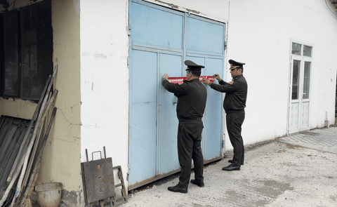 Mingəçevirdə yanğın təhlükəli müəssisənin fəaliyyəti dayandırılıb