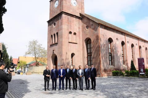 Almaniya Bundestaqının üzvləri Göygöl və Şəmkir rayonlarına səfər ediblər