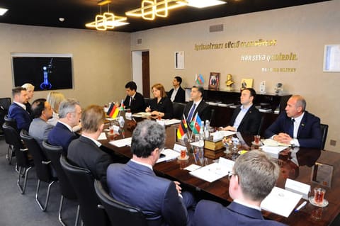 Almaniya Bundestaqının üzvləri Göygöl və Şəmkir rayonlarına səfər ediblər