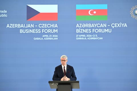 Mikayıl Cabbarov: Azərbaycan-Çexiya iqtisadi münasibətləri yeni səviyyəyə çatır