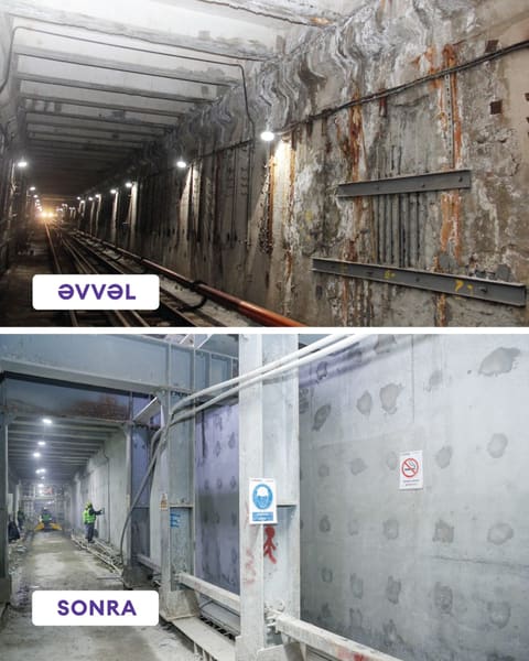 “Həzi Aslanov” metrostansiyası “Y-17” stansiyasının inşası dövründə yenidən qurulacaq 
