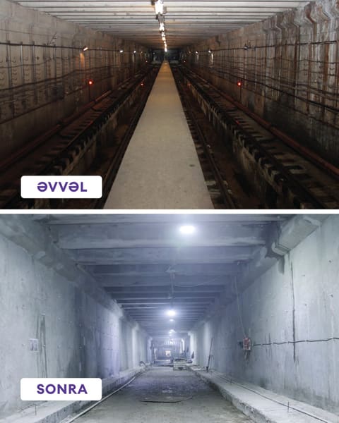 “Həzi Aslanov” metrostansiyası “Y-17” stansiyasının inşası dövründə yenidən qurulacaq 