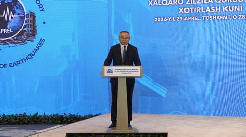 Nazir Kəmaləddin Heydərov Özbəkistanda səfərdə olub