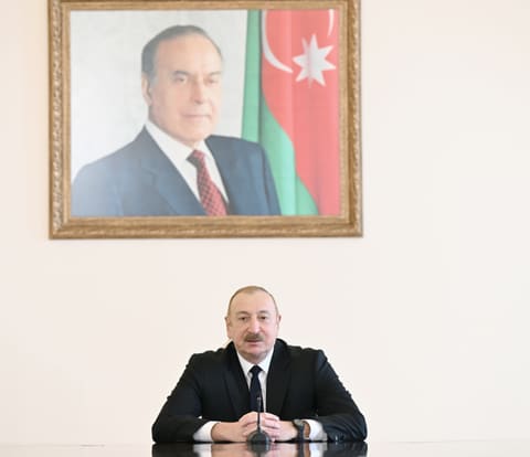 Prezident Avropa çempionatında komanda hesabında çempion olan güləşçiləri qəbul edib - YENİLƏNİB