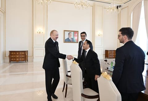 Prezident Avropa çempionatında komanda hesabında çempion olan güləşçiləri qəbul edib - YENİLƏNİB