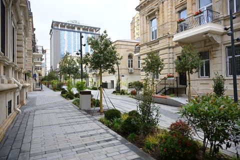 Qış Parkını "Tarqovı" ilə birləşdirən küçədən görüntülər - FOTOLENT