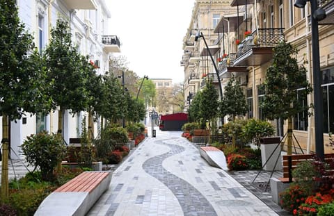 Qış Parkını "Tarqovı" ilə birləşdirən küçədən görüntülər - FOTOLENT
