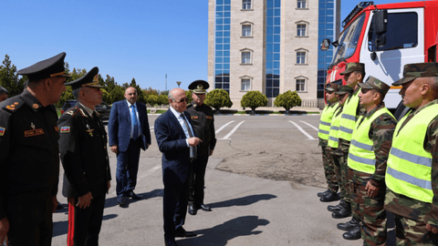Kəmaləddin Heydərov Naxçıvan FHN-də xidməti müşavirə keçirib -Fotolar - Video