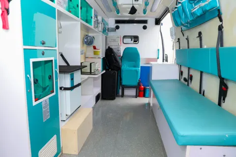Poliklinikanın Laboratoriya şöbəsinin açılışı olub - Fotolar