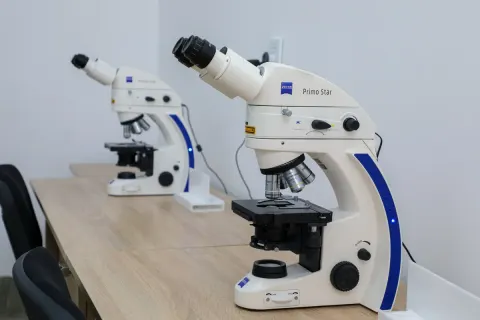 Poliklinikanın Laboratoriya şöbəsinin açılışı olub - Fotolar