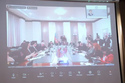Qərbi Azərbaycan İcması qaçqınların qayıdış hüququna dair beynəlxalq konfrans keçirib