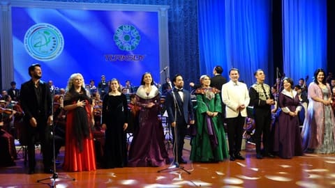 Azərbaycan incəsənət nümayəndələri TÜRKSOY-un XVII Opera Günləri Qala konsertində ölkəmizi təmsil edib