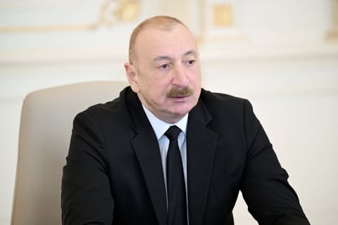 İlham Əliyev Avropa Siyasi Birliyinin Ermənistanda keçirilən sammitində video-çıxış edib