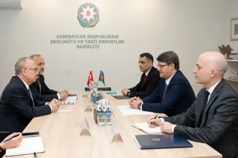 Türkiyənin Azərbaycandakı səfiri ilə Rəşad İsmayılov arasında görüş keçirilib - Fotolar