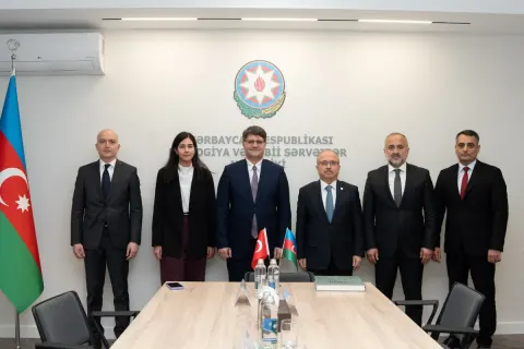 Türkiyənin Azərbaycandakı səfiri ilə Rəşad İsmayılov arasında görüş keçirilib - Fotolar