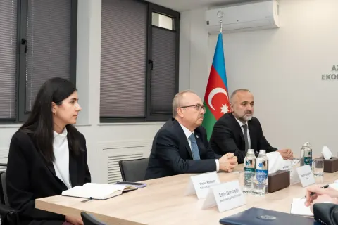 Türkiyənin Azərbaycandakı səfiri ilə Rəşad İsmayılov arasında görüş keçirilib - Fotolar