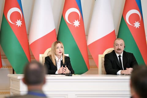 İlham Əliyev və Ciorcia Meloni mətbuata bəyanatlarla çıxış ediblər - YENİLƏNİB