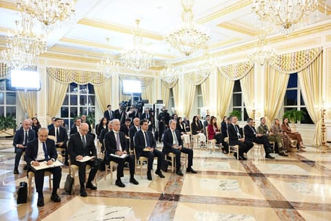 İlham Əliyev və Ciorcia Meloni mətbuata bəyanatlarla çıxış ediblər - YENİLƏNİB