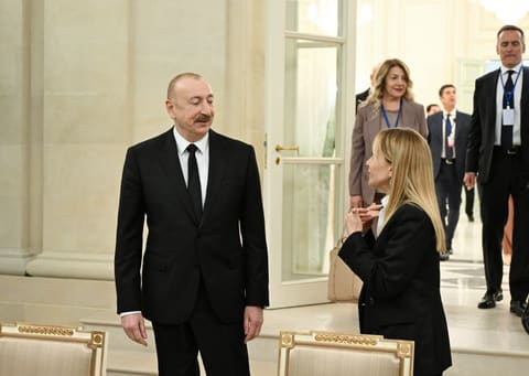 İlham Əliyevin adından İtaliya Nazirlər Şurasının sədrinin şərəfinə işçi şam yeməyi verilib