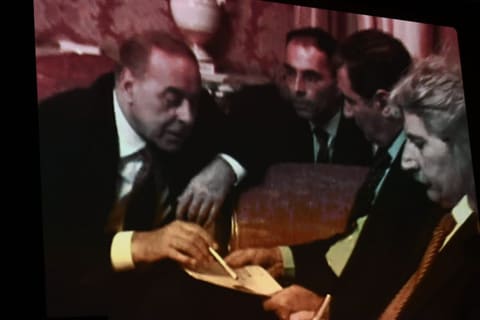 Heydər Əliyev Mərkəzində Ümummilli Lider Heydər Əliyevə həsr edilən “Bir səfərin izi ilə” filmi nümayiş olunub