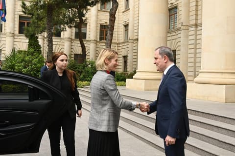 Ceyhun Bayramov və Kaya Kallasın geniştərkibli görüşü olub - YENİLƏNİB-2