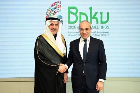 Mikayıl Cabbarov İslam İnkişaf Bankı Qrupunun sədri ilə görüşüb