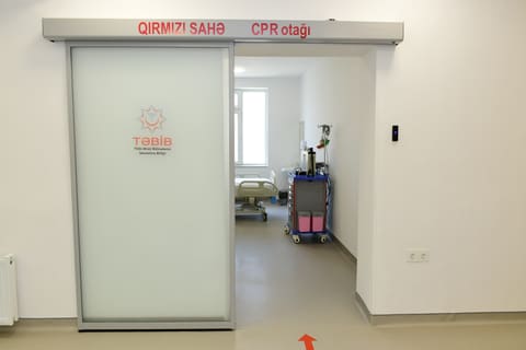 Ağstafa Rayon Mərkəzi Xəstəxanasının Təcili tibbi yardım şöbəsi təmirdən sonra istifadəyə verilib