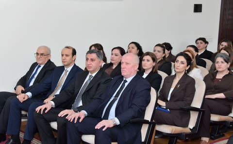 Sumqayıt Dövlət Universitetinin yeni rektoru kollektivə təqdim olunub
